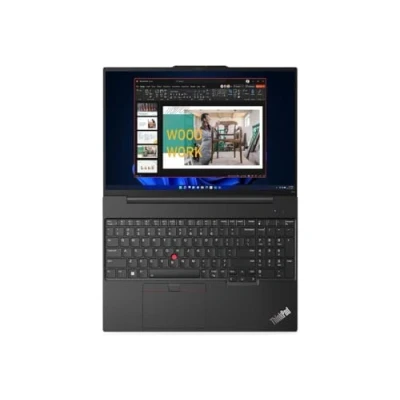 Imagen de Lenovo Thinkpad E16 Gen 1 Ordenador Portátil 16&quot; WUXGA, (Intel Core i5 1335U, 8GB RAM, 256SSD, Integrated Intel Iris Xe Graphics, W11Pro), Graphite Black Teclado QWERTY Español