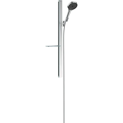 Imagen de hansgrohe 27671000 Barras de Ducha, Cromo, 0,90m Set