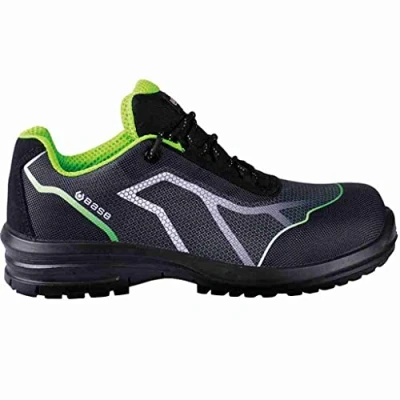 Imagen de BASE Protection Oren S3 Zapato de Seguridad, Talla: 42, Color: Negro/Verde, B0978BGN42