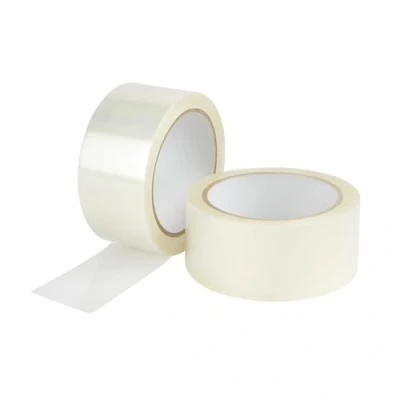 Imagen de PALUART 6 ROLLOS CINTA DE EMBALAJE TRANSPARENTE 50X66 CON DESENROLLO SILENCIOSO &#039;&#039;LOW NOISE&#039;&#039; PARA EMBALAR