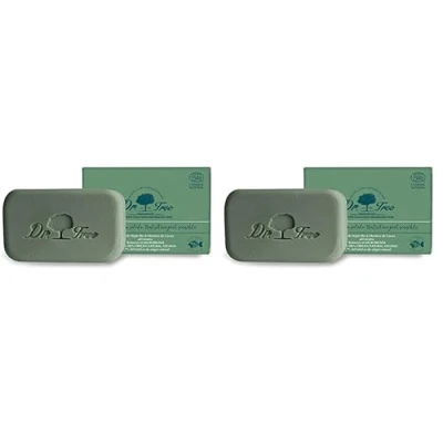 Imagen de Dr. Tree Gel Sólido Nutritivo, Piel Sensible, Refuerza el Microbioma, ECOCERT, 99.7% Ingredientes Naturales, Aceite de Argán Bio, Sin Sulfatos SLE, SLS, parabenos, siliconas, 120 gr