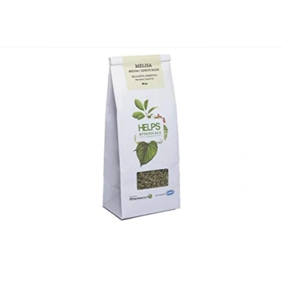 Imagen de HELPS INFUSIONES Infusión De Melisa A Granel. Mejora Digestiones Y Proporciona Relax. Bolsa Granel 60 Gramos.