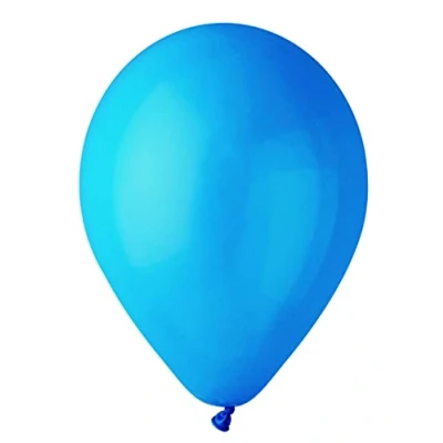 Imagen de Paquete 100 globos en latex natural Premium Quality G120 (Ø 33cm / 13&quot;), azul