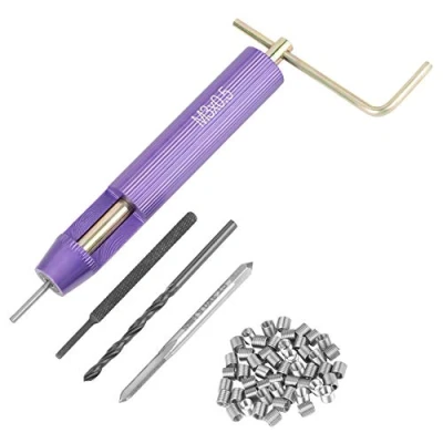 Imagen de 143 50 piezas Helicoil M3 Kit de reparación roscas acero inoxidable Alambre enrollado tornillo helicoidal Insertos x 2D