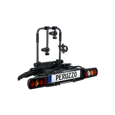 Imagen de Peruzzo PE 708 Portabicicletas trasero para coche, negro, 100 x 80 70 cm