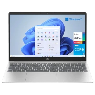 Imagen de HP 15 fd0075ns Ordenador portátil de 15.6&quot; Full HD (Intel Core i5 1335U, 16GB RAM, 512GB SSD, Intel Iris Xe Graphics, Windows 11 Home) Silver Teclado QWERTY Español