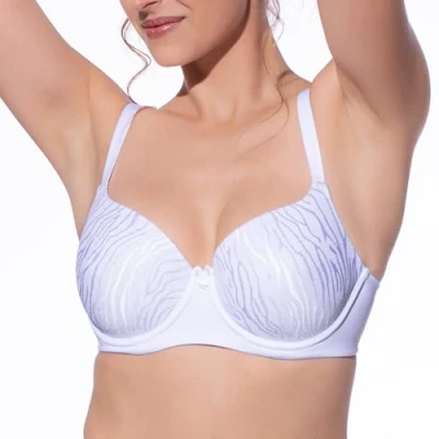 Imagen de Creaciones Selene Norma Sujetador con aros, Mujer, Talla: 75C, Blanco