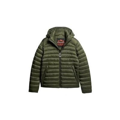 Imagen de Superdry COAT HOODED FUJI SPORT PADDED JKT Dark Moss Green M HOMBRE