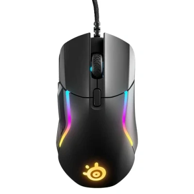 Imagen de Ratón gaming SteelSeries Rival 5, Por cable, USB, 18.000 ppp, RGB, Aceleración 40G, 1 ms, Negro