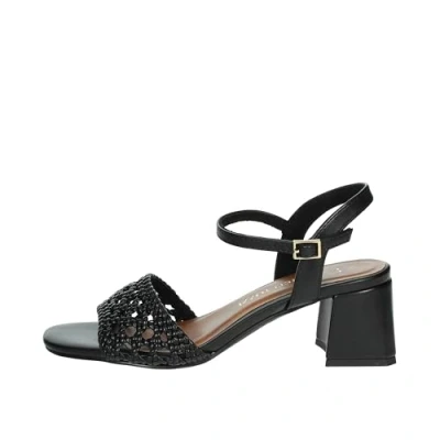 Imagen de MARCO TOZZI Sandale mit Absatz 2 28382 44, Sandalia con talón Mujer, Negro, 40 EU