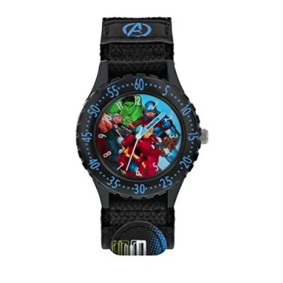Imagen de Avengers Reloj Analógico para Niños de Cuarzo con Correa en Tela AVG5008