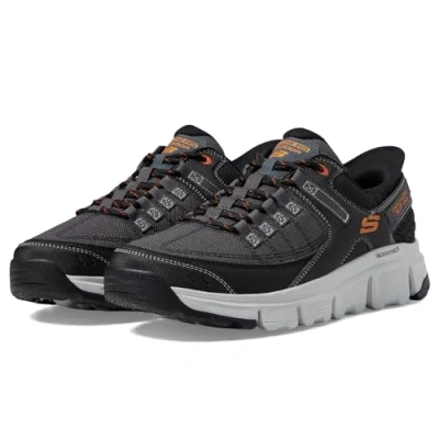 Imagen de Skechers Cumbres en, Zapatillas Hombre, Malla sintética Gris Ribete Naranja, 39.5 EU