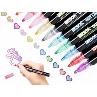 Imagen de ROYMAR Set de Rotuladores Alex Bog Outliner Multicolor 12 Piezas Pastel