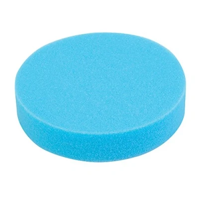 Imagen de Silverline Tools 357302 Esponja de pulido autoadherente (180 mm, media, azul)