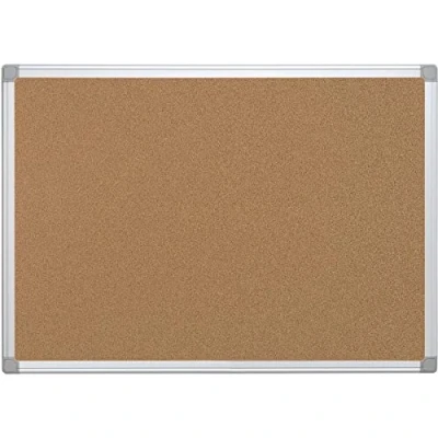 Imagen de Q Connect Pizarra Corcho Marco De Aluminio 120x90 Cm