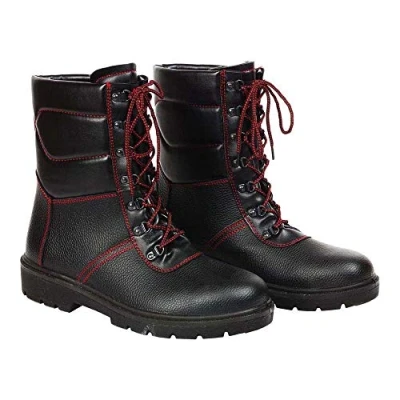 Imagen de Reis BRWINTER42 Calzado de seguridad (talla 42), color negro y rojo