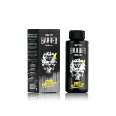 Imagen de BARBER MARMARA Polvos Capilares 20gr para el cabello con efecto mate mujeres y hombres de peinado Matt Look modelador Polvo barbería