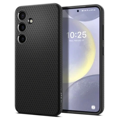 Imagen de Spigen Liquid Air TPU Back Cover Negro Samsung Galaxy S24+
