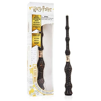 Imagen de Bandai Wizarding World Varita Lumos de Elder 17cm , Iluminada Wow! Stuff, WS1130 Mundo Mágico Harry Potter, Coleccionables Oficiales, Juguetes y Regalos