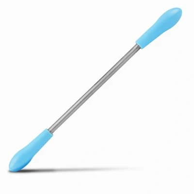 Imagen de Epistick Depiladora de vello facial para una depilación rápida y manual en azul