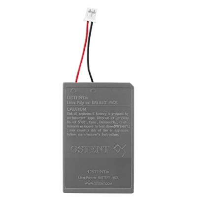Imagen de OSTENT 1000mAh 3.65V 3.7Wh Batería Recargable Li Ion Recambio para Sony PS4 Original CUH ZCT1 Mando Inalámbrico Bluetooth Dual Shock Versión Antigua de Primera generación Conector Grande