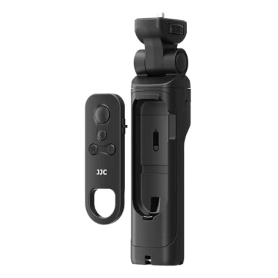 Imagen de JJC Trípode Handle Mando a Distancia inalámbrico Bluetooth para Canon EOS R10 R7 R5 R6 R RP 6DII 90D 77D 850D 800D 200DII 200D M6II M50 M200 G5XII G7XIII SX70HS cámara, reemplaza HG 100TBR