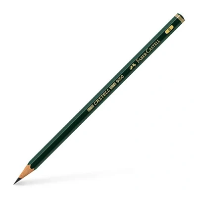 Imagen de Faber Castell 119001 Caja con 12 lápices de grafito 9000 B