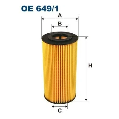 Imagen de Filtro de aceite FILTRON OE649/1