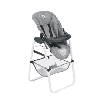 Imagen de Bayer Chic 2000 Trona para muñecas, Muebles de Accesorios Vaqueros Gris, pequeño