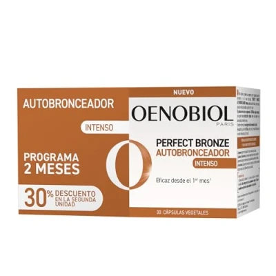 Imagen de OENOBIOL PERFECT BRONZE Autobronceador Intenso Pack Duplo 2x 30 capsulas