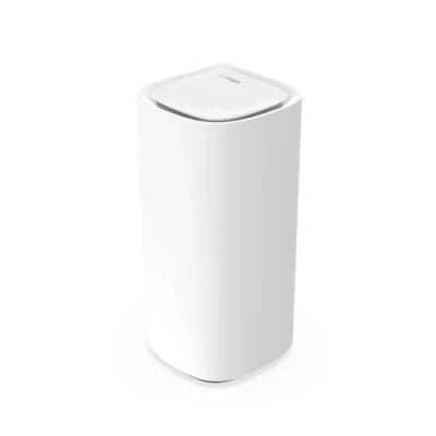 Imagen de Linksys Velop Pro WiFi 6E Mesh System MX6201 KE Router Cognitive con Banda de 6 GHz y 5.4 GB/s, Cobertura para Casas hasta 275 m² 200 Dispositivos, Paquete 1 Unidad