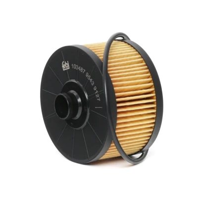 Imagen de FEBI BILSTEIN 100487 Filtro de aceite con junta anular Cartucho filtrante RENAULT: Clio 4, MEGANE 3, GRAND SCENIC DACIA: SANDERO 2, Duster SUV
