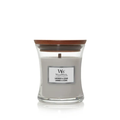 Imagen de WoodWick Scented Candle Mini Lavender &amp; Cedar 8 cm / ø 7