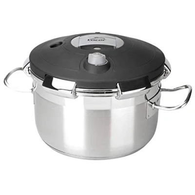 Imagen de Lacor 50815 Olla a presión Luxe, 15 L, Acero Inoxidable 18/10, Dorado, 1.25 picometer