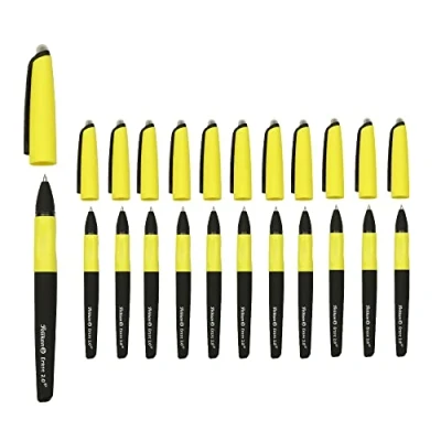 Imagen de Pelikan Erase 2.0, Penna Cancellabile Ergonomica Roller, Inchiostro Nero, Set Penne per Destrimani e Mancini, Cancellabili la Scuola, Refill Nero Incluso, Ricaricabile, 12 Pezzi
