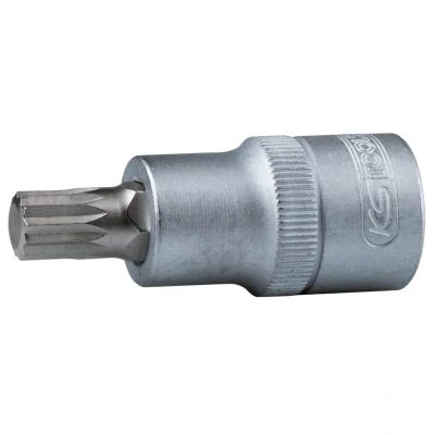 Imagen de KS TOOLS 911.5307 Piezas insertables de llave cubo DIN 3120, ISO 1174 M18 Acero cromo vanadio dentado interior, exterior moleteado