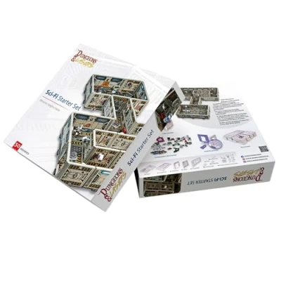 Imagen de Archon Studio 67810 Dungeon &amp; Laser: Sci FI Starter Set Accesorios, Multicolor, Talla Única