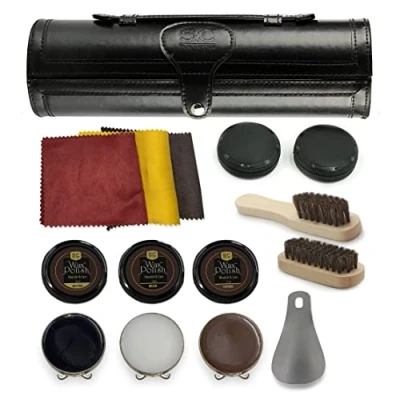 Imagen de Stone and Clark 1 Unidad, Kit para Cuidado de Zapatos Unisex Adulto, Caja: Negro Clásico, Any Size