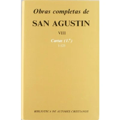 Imagen de Obras completas de San Agustín. VIII: Cartas (1.º): 1 123: 69 (NORMAL)