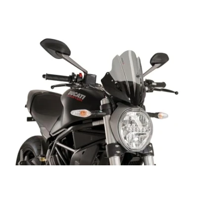Imagen de Puig Pantalla Touring Color Ahumado Oscuro 8900F para Ducati Monster 1200R 16&#039; 17&#039;