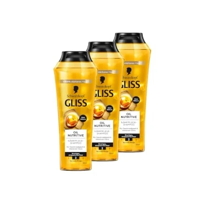 Imagen de Schwarzkopf Gliss Kur Champú, aceite nutritivo, 250 ml