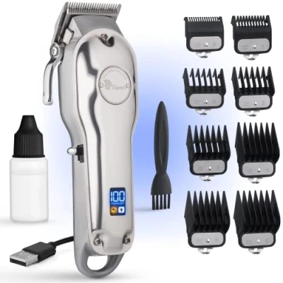 Imagen de Fagaci Maquina Cortar Pelo Profesional con Corte Extremadamente Fino, Cortapelos Hombre sin Cable, Maquinilla Pelar, Cortadora de Hair Clipper