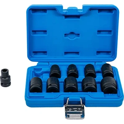 Imagen de BGS 5205 Juego de llaves vaso impacto hexagonal entrada 12,5 mm (1/2&quot;) 10 24 piezas