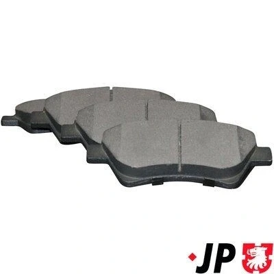 Imagen de JP GROUP 4363601810 Juego de pastillas freno Eje delantero excl. contacto avisador desgaste RENAULT: SCENIC 2, MEGANE 2