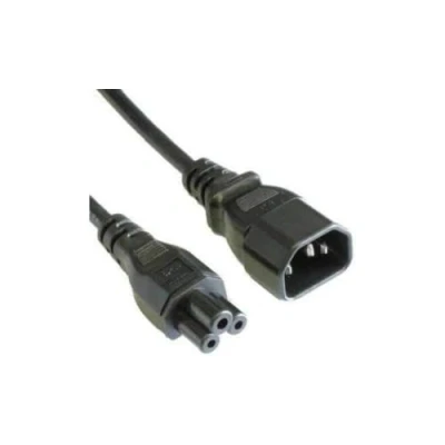 Imagen de Link Accessori LK10038 Cable (1,8 m, Male connector / Female connector, C14 acoplador, C5 Negro)