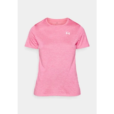 Imagen de Under Armour Tech SSC Twist Camiseta de Manga Corta para Mujer con Cuello Redondo, cómoda Deporte Transpirable y Secado rápido