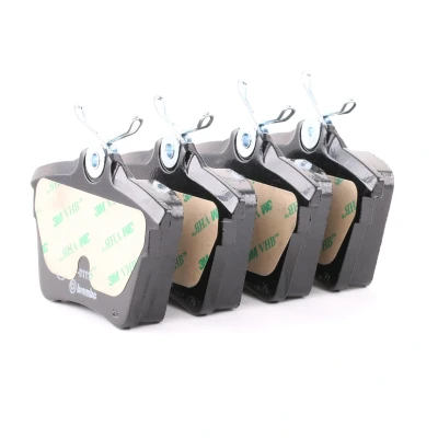 Imagen de BREMBO P 61 079 Juego de pastillas freno excl. contacto avisador desgaste con tornillos pinza freno, Chapa antichirridos accesorios