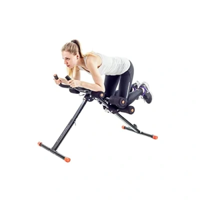 Imagen de TechFit Dispositivo para Abdominales en Casa, Maquina de Vertical 5 Minutos, Equipo Fitness, Apoyo Firme Abdomen, la Talla, Plataforma Resistencia