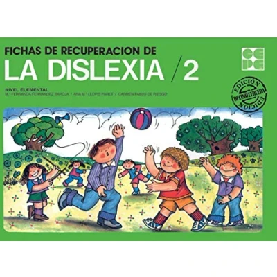 Imagen de Fichas de Recuperación la Dislexia 2 (Cuadernos recuperación)