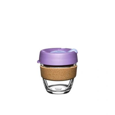 Imagen de KeepCup Taza de café reutilizable, vidrio templado y corcho natural, S 227 ml, luz luna